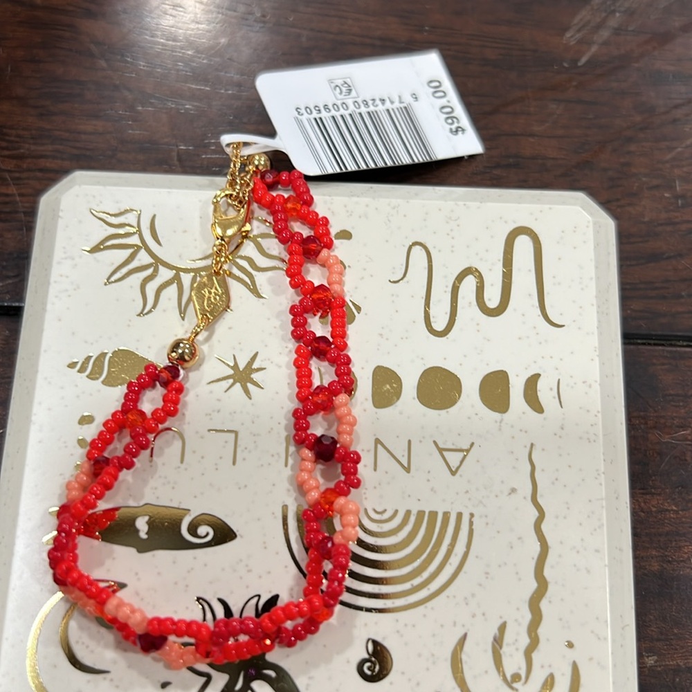 Anni Lu - Tattoo Bracelet - Red - Picture 7 of 8